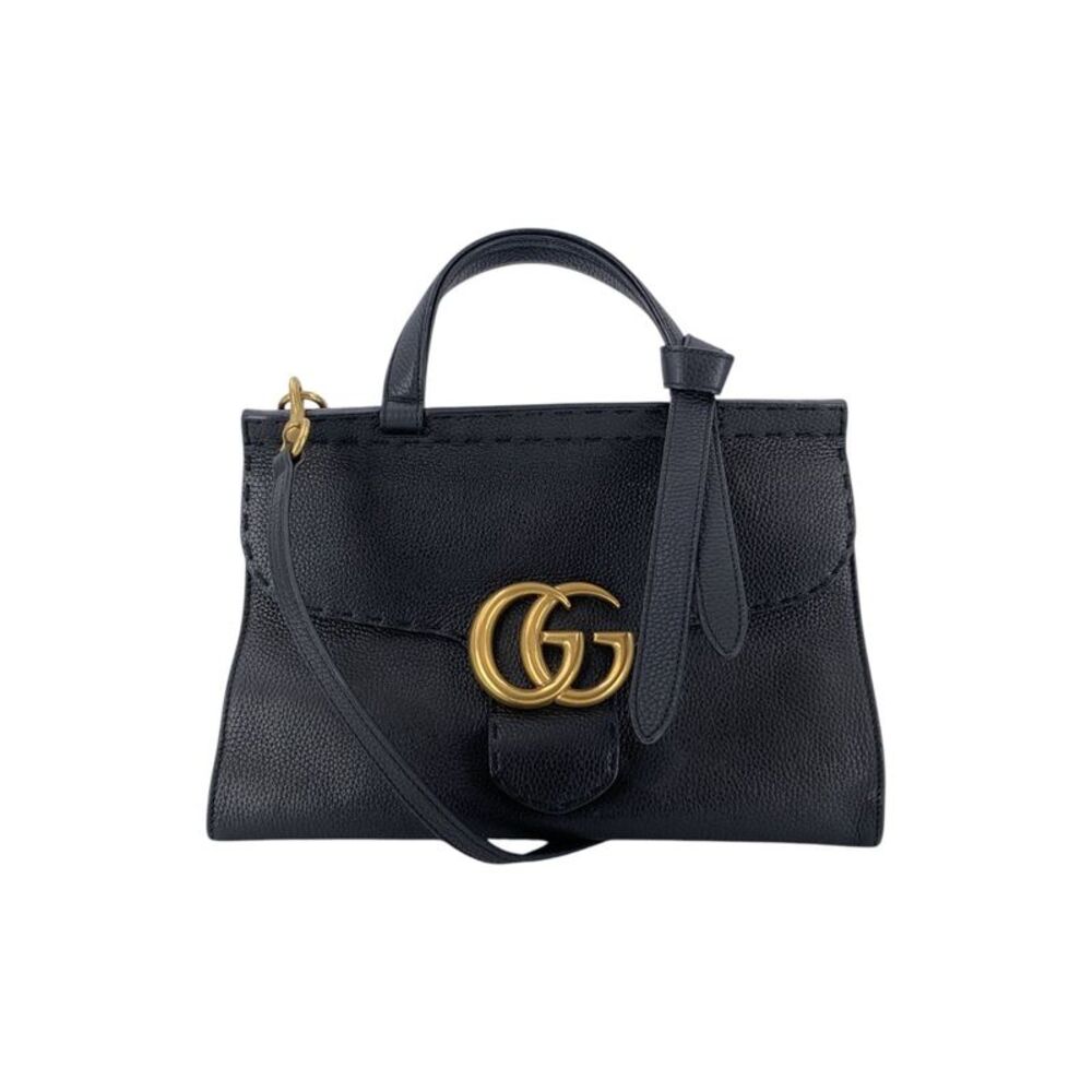 Gucci Leather Handbag GG Marmont